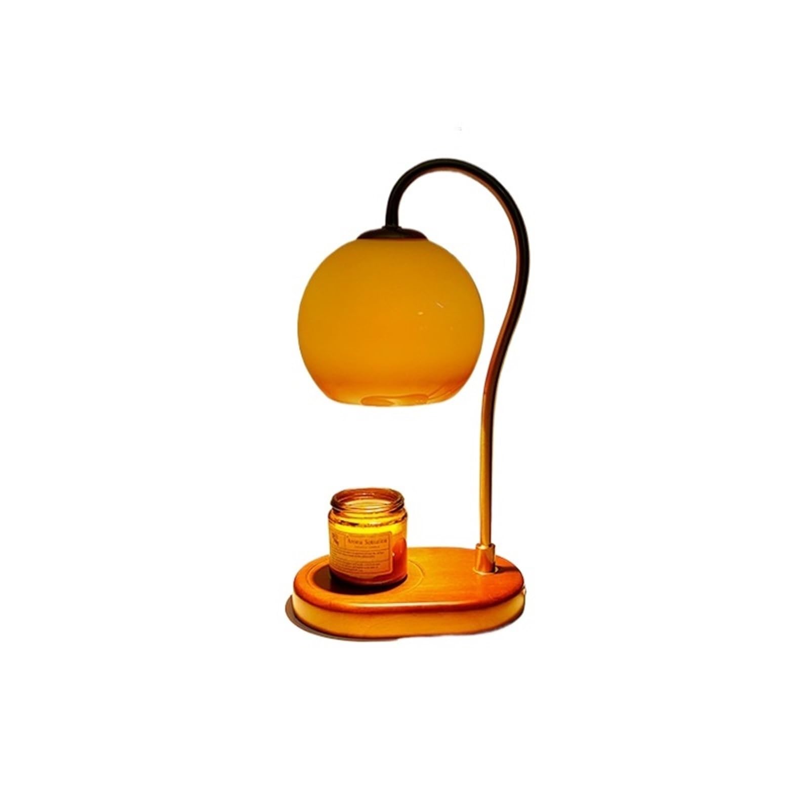Hhmmei2024-23 Table Lamps Retro Gradient Color Round Bedroom Interior Atmosphere Table Lamp Bedside
