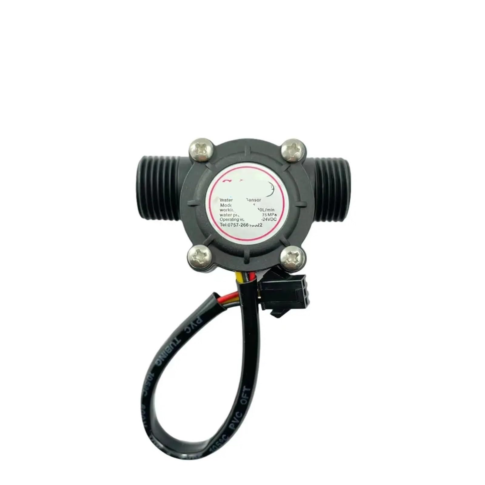 LBBCQVJK 3.5-24V YF-S201 Flow Sensor 1-30L/min Water Flow Sensor Flow Meter Hall Flow Sensor