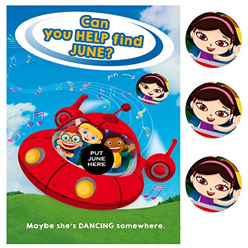Help June - Little Einstein Themed Pin Party Supply Game