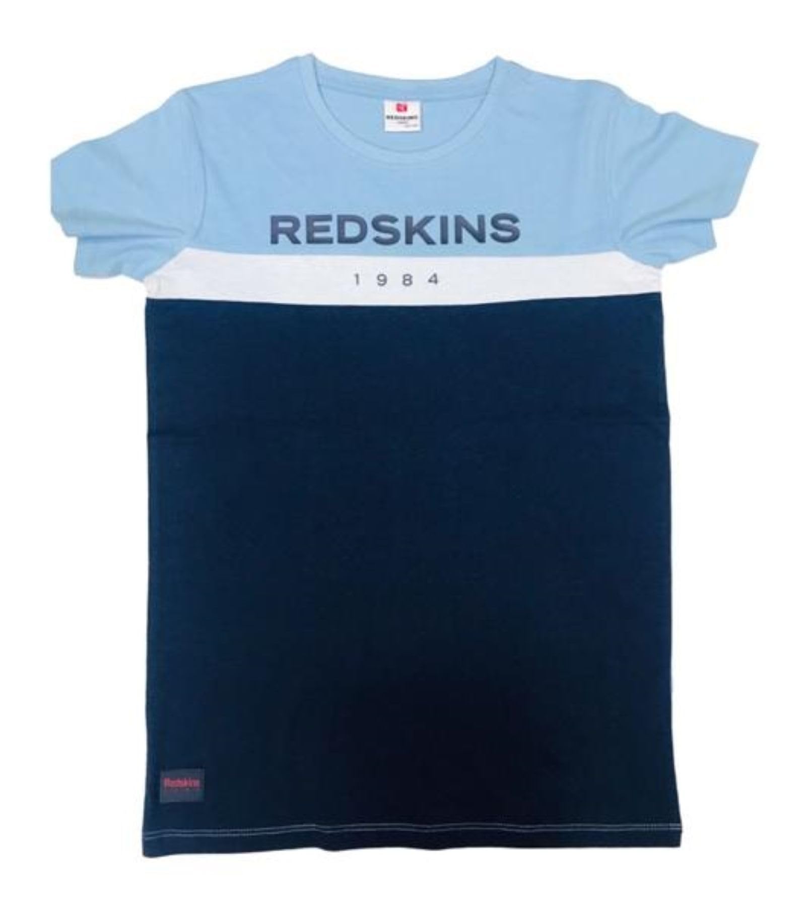 Redskins, T Shirts, Polos, Jungen, Mädchen, Hemden, Sweat Shirts, Casual, Sport, Gedruckt, Kinder, Unisex, Kleidung, Modell $231024 Blau, Größe 14 Jahre