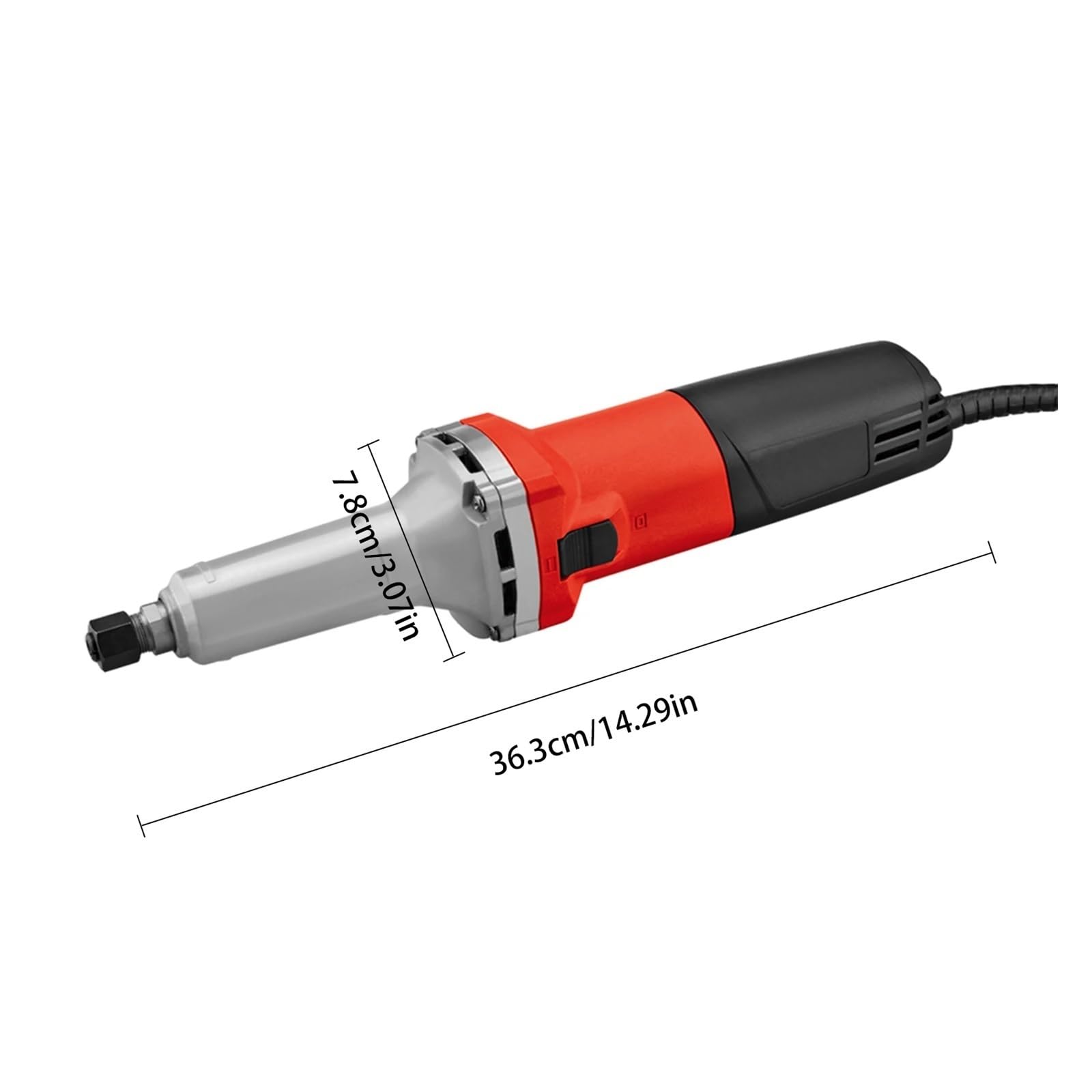 Amoladora Recta Eléctrica De 600 W, Rectificadora Manual Velocidad Variable, Minimáquina Precisión Amplia AplicacióN