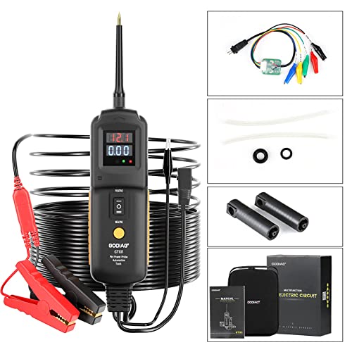 Multifunctional Power Circuit Probe Tester DC Voltage 12V to 40V, 20FT Extension Wire, Grounding Testing, Component Activation, Short Circuit Positioning, Continuity Testing - Thumbnail 7