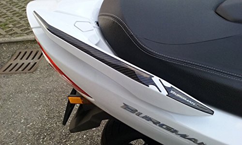 labelbike - 2 3D Stickers Decorations and Protections in Resin Handles Motorcycle Scooter Compatible with Suzuki Burgman 400 2017-2025