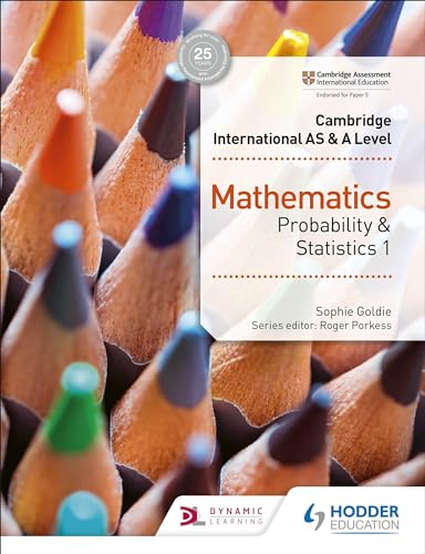 Hodder Education - Cambridge International AS & A Level Mathematics Probability & Statistics 1: Hodder Education Group - -8%