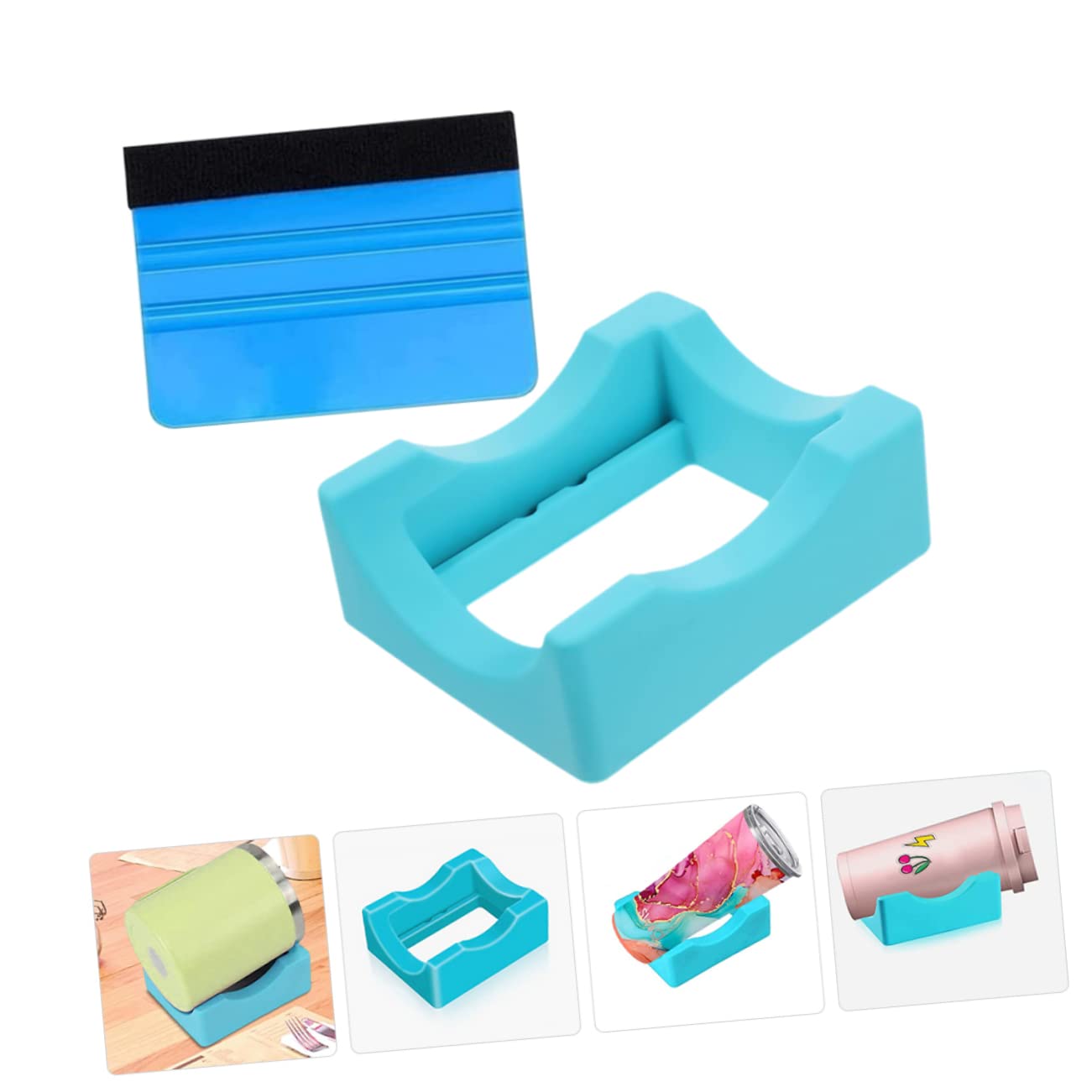 POPETPOP Porte Tasse De Bureau Clip Support De Tasse Antidérapant Pour Bords De Table Fixateur De Accessoire Pour Bureau Et Cuisine