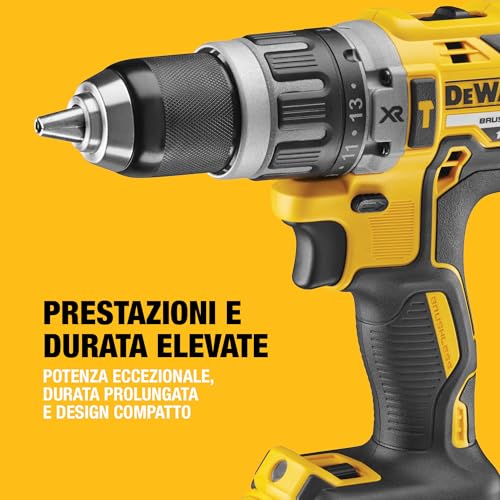 DEWALT Trapano avvitatore a percussione senza spazzole 18V XR, 2 X 5Ah, DCD796P2-QW - 2