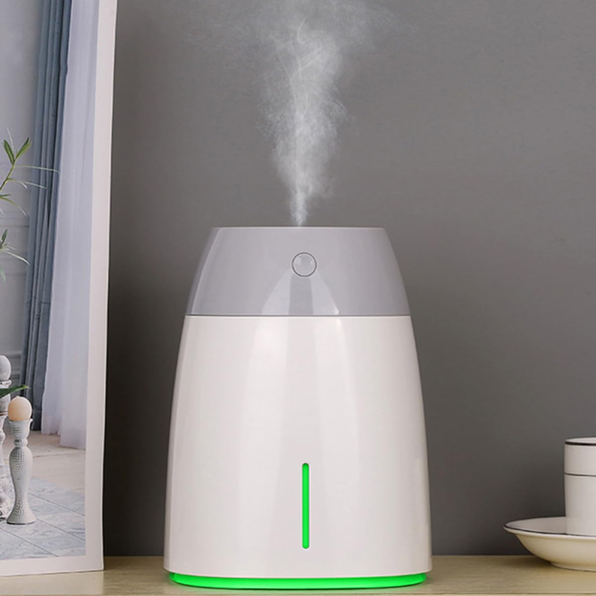 STOBAZA Umidificatore per Ufficio e Casa Capacità 800ml Batteria 1800mah Silenzioso in Abs per Pelle e Spazi Ufficio Reception