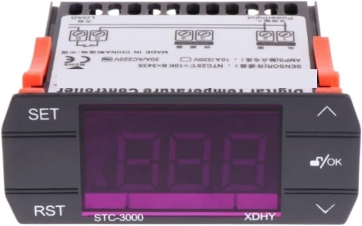 1pcs STC-3000 110V-220V 30A Press Digital Temperature Controller Thermostat with Sensor Controlling Tool ﻿(24V)
