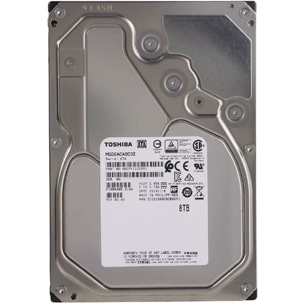 Amazon | 東芝 TOSHIBA 3.5インチ 8TB クラウド データ SATA 6 Gbit/s