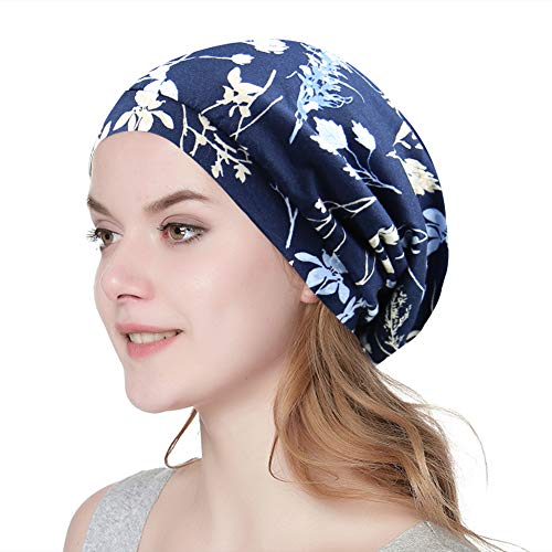 Alnorm Jersey Sleep Cap Girls Breathable Slouchy Beanie #TOP4