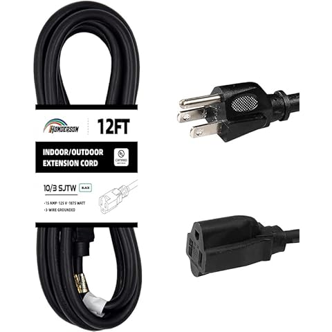 HONDERSON 10 Gauge 12FT Extension Cord Cover