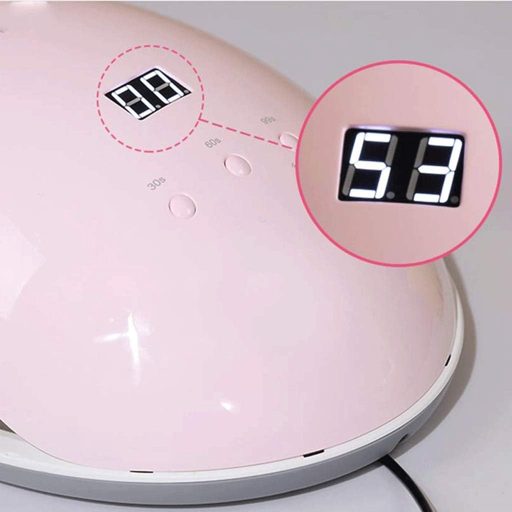 Nail Lamp- Lamp Dryer, Gel, LCD Display, Memory and Pause Timer Function for Fingernail Toenail