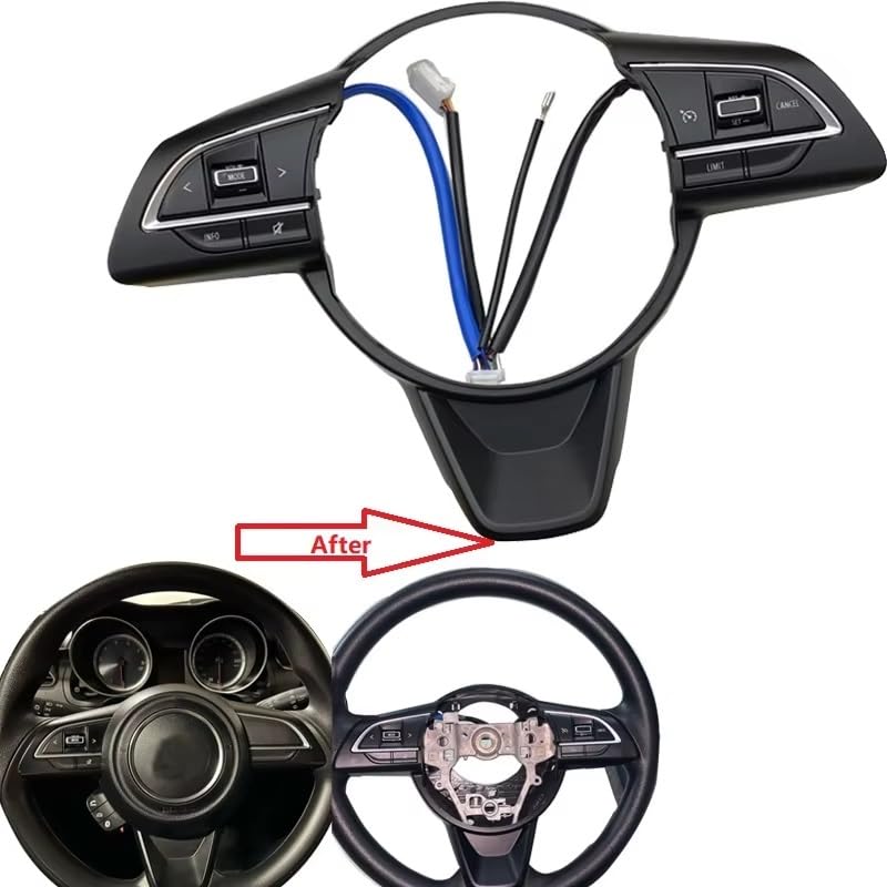 Botones Multifuncionales De Control Crucero Para Coche Volumen Música Del Volante Para Suzuki Para Jiminy Para Swifts Control velocidad adaptativo volante