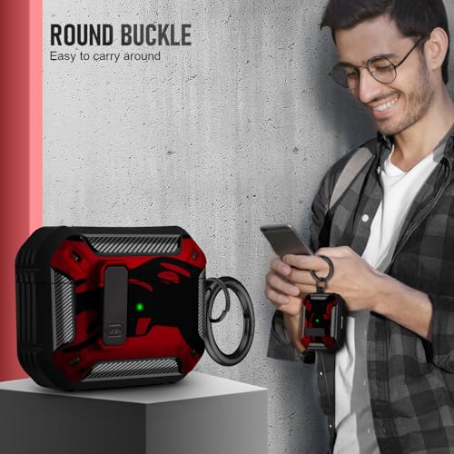 Image of Compatible with Airpods Pro 3 Case(2025),for Airpods Pro 3rd Generation Cases Cover with Keychain Cleaner Kit Soft Silicone Shockproof Cover for Women Men