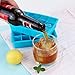 Webake Ice Cube Trays & 2 Tbsp Silicone Freezer Tray, 15 Cavity Whisky Ice Cube Tray, Easy Release, BPA Free, Flexible Pack of 3