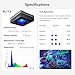 PopBloom RL115 Saltwater Aquarium Light Reef Led 115W, Smart App Controlled Aquarium Lamp Full Spectrum for Fish Tank LED Lights for Corals Reef Marine (115W RL115)