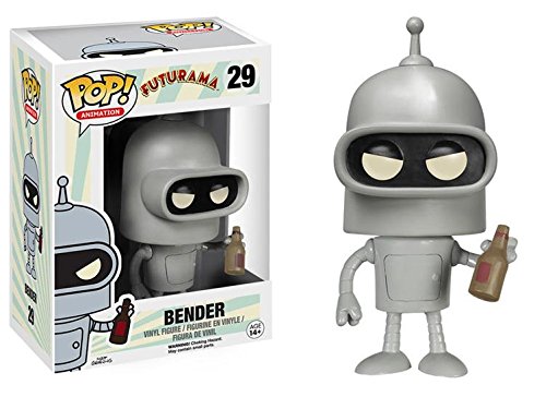 Funko Pop Futurama Bender avec figurine vinyle et protection ToyBop