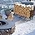 5.3ft Outdoor Indoor Firewood Rack Holder for Fireplace Wood Storage, Adjustable Fire Log Stacker Stand, Heavy Duty Logs Stand Stacker Holder for Fireplace Metal Lumber Storage Carrier Organizer