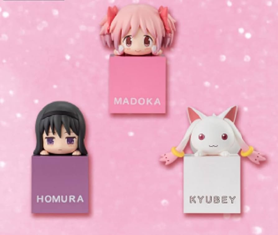 まどか☆マギカ　ひっかけフィギュア① 3種セット売り Amazon | 魔法少女まどか☆マギカ ひっかけフィギュア1 [全3種