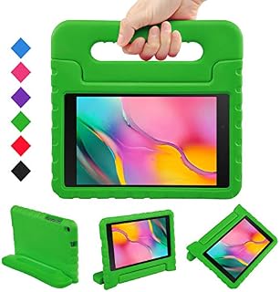 LEADSTAR Case for Samsung Galaxy Tab A 8.0 2019, Shockproof Light Weight Protection Handle Stand Kids Case fit Galaxy Tab A 8.0 inch SM-T290/ SM-T295 2019 Tablet, for Children (Green)