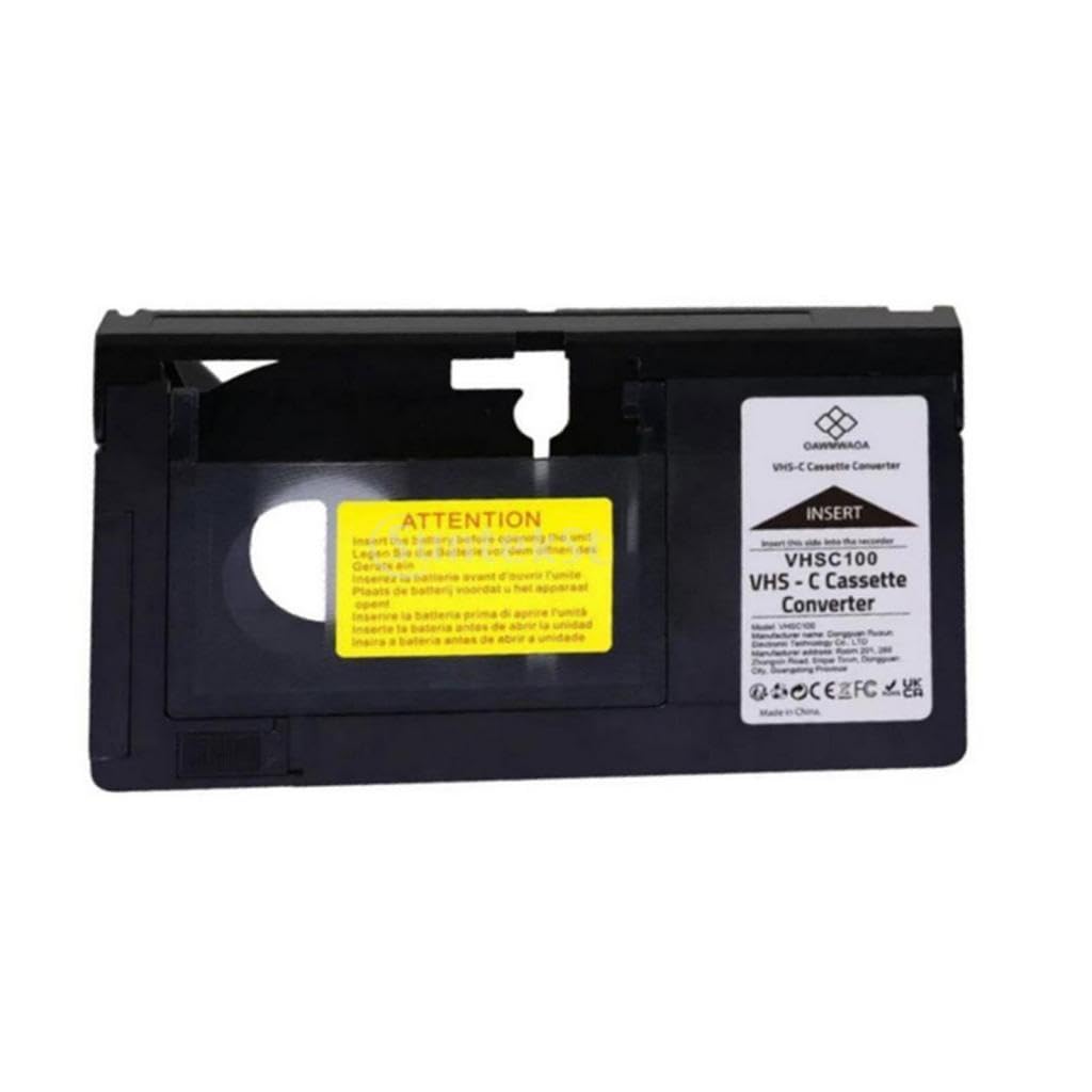 Qianly Adaptateur VHS vers Cassette Professionnel Haute Performance