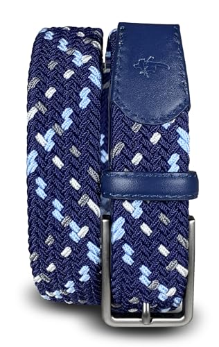 Carolina Blue Multicolor Stretch Belt2