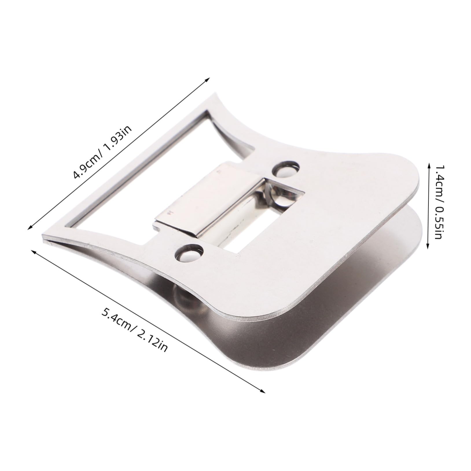 BRIGHTFUFU Metal Fly Tying Clamp Replacement Pliers Essential Fly Fishing Accessory for Hackle Tying