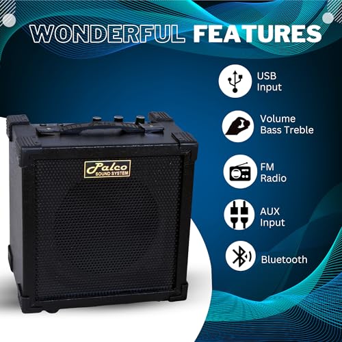 Image of PALCO 104 Amplifier with Bluetooth, USB and FM, Black