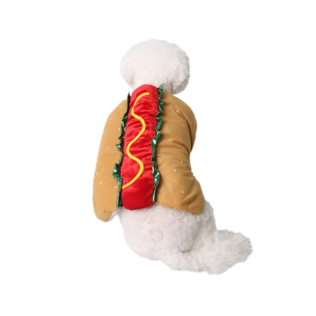 1pezzi Costume Decorativo per Animali Domestici Indossabile per Cani e Gatti Materiale di Adatto per Feste e Decorazioni Natalizie