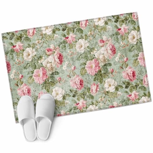 Tapete decorativo rectangular 2x3 pies, antideslizante y lavable miniatura 2