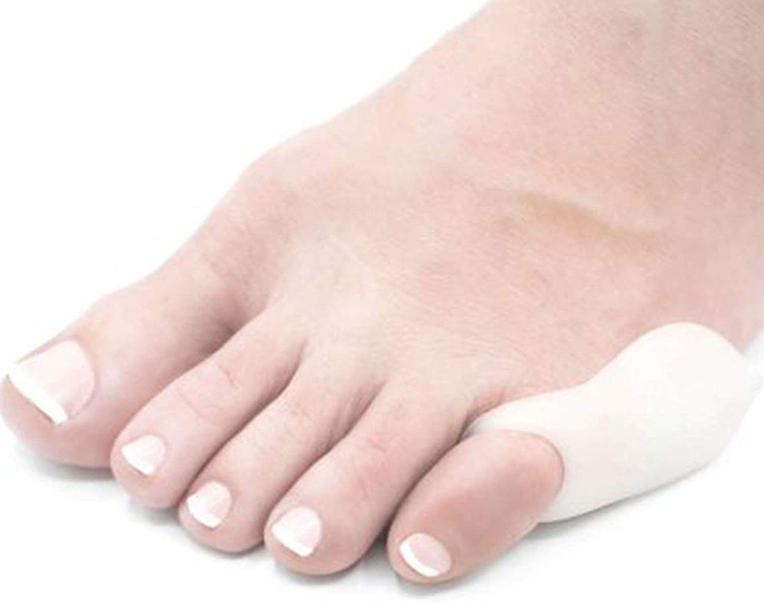 Pedimend Foot Care pedicure silica gel separatori per dita dei piedi (4PAIRS – 8PCS) alluce valgo correttore per regolazione mignolo alluce valgo Orthotics