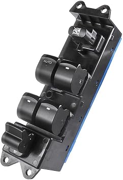 Door Window Control Switch 1pc Power Front Left Driver Side Black Prong Terminal for Subaru for Legacy 2.5L 2005-3.0L 2008-2009