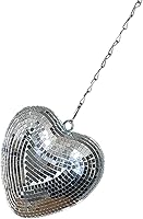 Vista 1 de VILLCASE Bola de discoteca para bar, bola de discoteca, colgantes, decoración de bola de discoteca reflectante, decoración de bola de discoteca