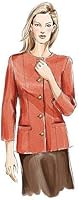 Vista 5 de Vogue Patterns V7975 Chaqueta Petite para señoritas, Talla D (12-14-16)