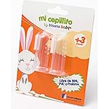 Hecho con silicona médica IrisanaBaby Mi Cepillito - Cepillo dental de silicona médica para bebé