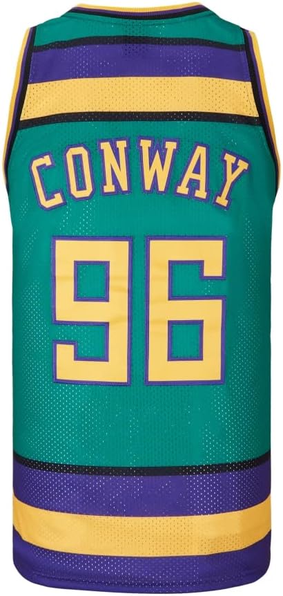 Men Mighty Ducks Jersey #33 Goldberg #66 Bombay #96 Conway #99 Banks Jersey,Basketball Jersey for Men S-XXXL - Image 3
