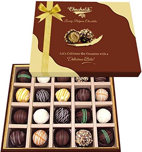 Chocholik Gift Box - Marvelous Creation of Delicious Belgium Chocolate Box - 20pc