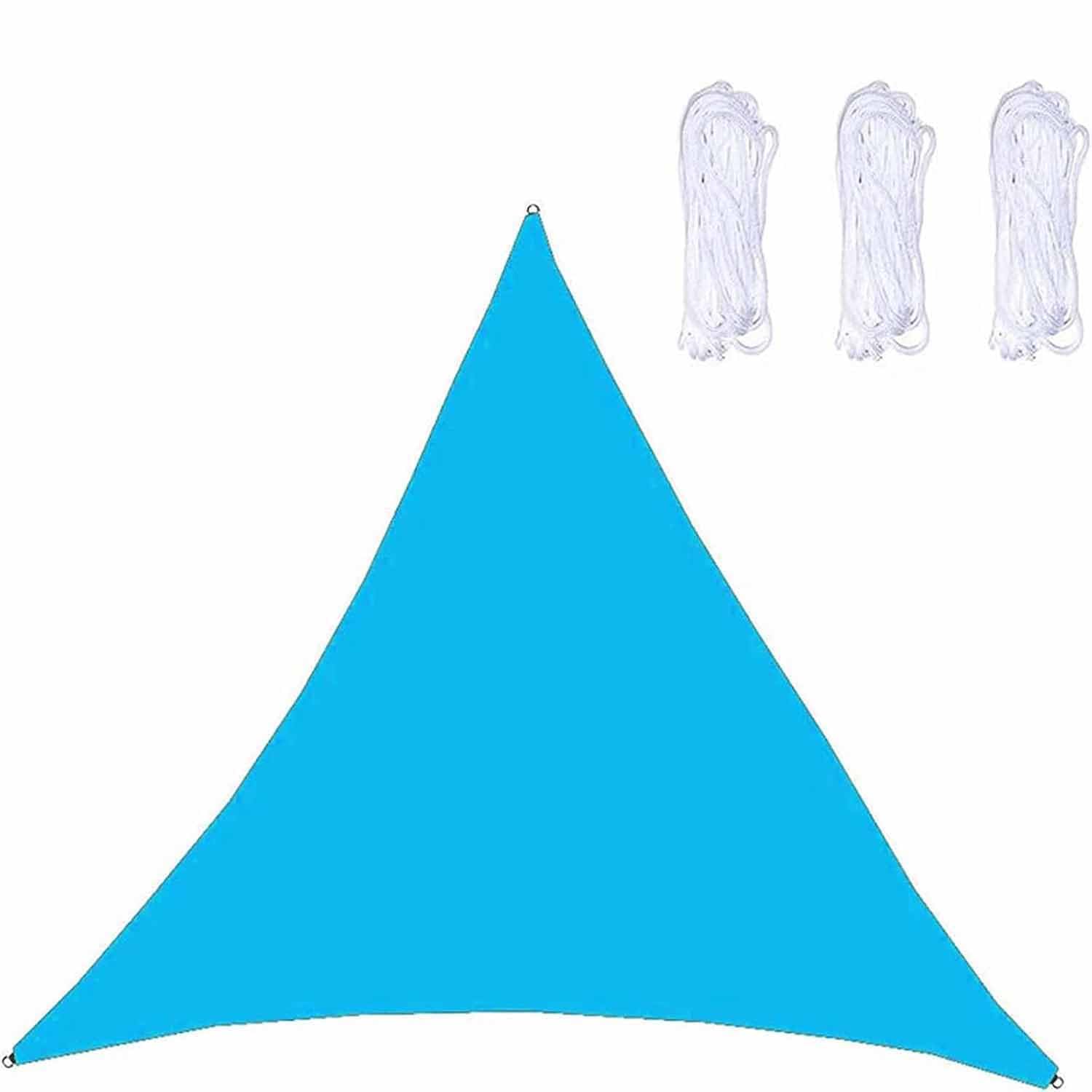 Voile d'ombrage triangle pour bloquer la chaleur et protéger du soleil