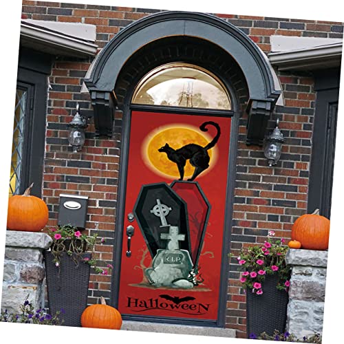 jojofuny 1 Conjunto De Adesivos De Parede De Halloween Adesivos De Decoração De Bruxa Adesivos Remov