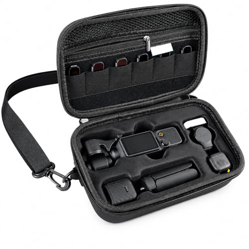 Uvafly Osmo Pocket 4 Tasche tragbare Aufbewahrungstasche kompakte Schutztasche für DJI Osmo Pocket 4 Creator Combo-Zubehör