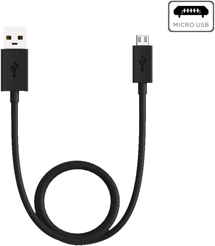 Bеѕt Dеаl Prоduсt Motorola Essentials SKN6461A Micro-USB Data/Charging Cable- OEM for Droid Turbo, Moto E5 Plus, E6, G3, G4, G5 Plus, G5S, G5S Plus, G6 Play, G6 Forge [NOT G6 or G6 Plus]- (3.3 feet), Black
