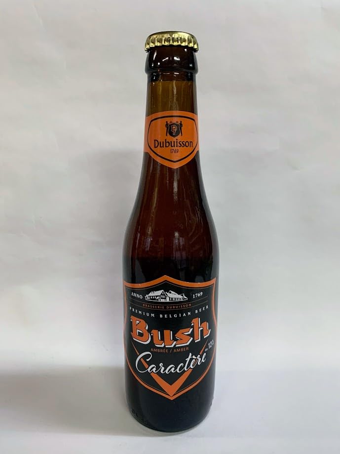Amazon.co.jp: ベルギービール ブッシュ アンバー12 330ml : 食品
