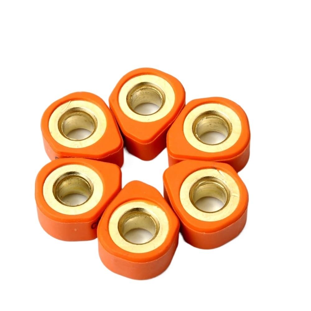 Set di 6 rulli for variatore, pesi 20x12 mm, 9 g, 11 g, 13 g, 16 g, adatti for scooter e motociclette 125, 125 cc, jet 150 cc.(20x12mm 9g)