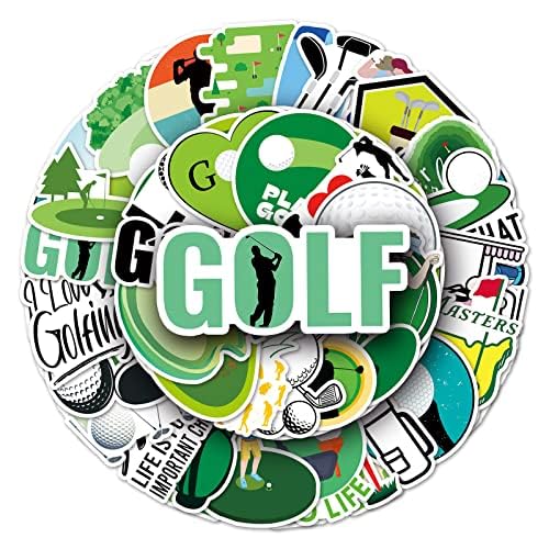 Boenjoy Gifts - Golf Sports Vinyl Stickers 50 Pieces Reusable for Laptop, Mobile Phone, Refrigerator, Notebook, Closet, Waterproof Stickers (B0CX1WP6SR) Amazon Price History, Amazon Price Tracker