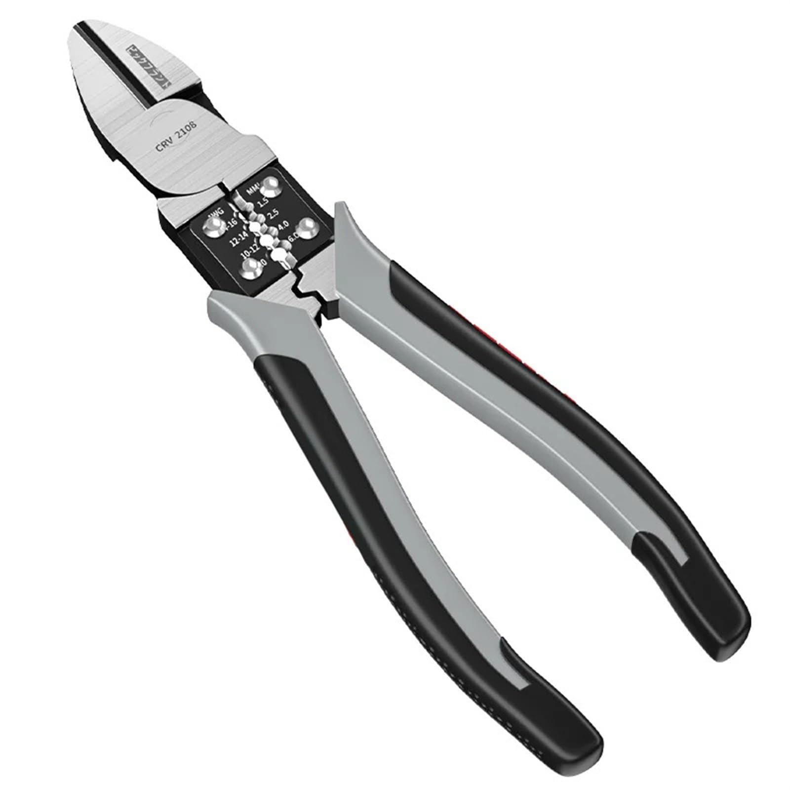 Cortadores de alambre universales, alicates diagonales universales multifuncionales for electricista, alicates de punta de aguja, herramientas for Hardware (Color : Wire cutter 9 inch)
