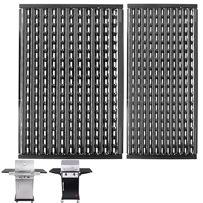 17 inch Infrared Grill Grates for CharBroil G327-1000-W1 G327-1100-W1 Performance Tru Infrared Grill Replacement Parts, Char-broil 463465022 463468021 463468421 463655421 463655621 Grill Parts, 2 PCS