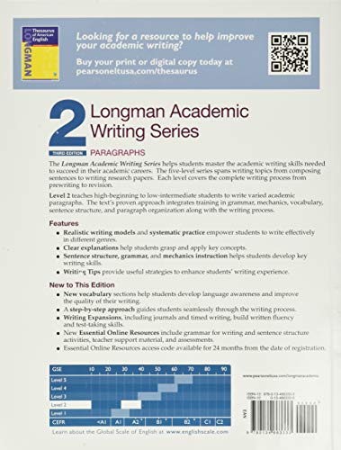 Longman Academic Writing Series 2: Paragraphs, with Essential Online Resources - Image 2