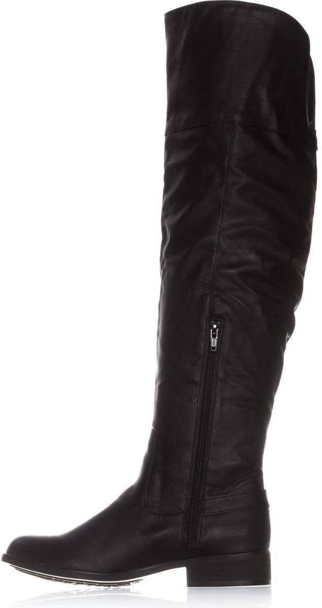 American Rag Women's Shoes adarra Closed Toe Knee High Fashion, Black, Size 6.5