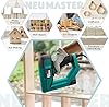 NEU MASTER Brad Nailer, NTC0060-EU Electric Nail Gun/Staple Gun for DIY Project of Upholstery, Carpentry and Woodworking, Including Staples and Nails
