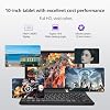 Tablet EITOMIN Android 2026, última versión de 10 pulgadas con teclado, 128GB ROM 16GB RAM, expansible a 1TB TF, Octa-Core, 5G WiFi, 1080 FHD, cámara 13MP+8MP, Bluetooth 5.0, GPS, mouse, funda, color negro 8